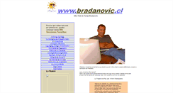 Desktop Screenshot of bradanovic.cl